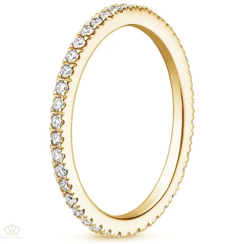 0.35ctw Ballad Eternity Diamond Wedding Band Ring - LR25 - Roselle Jewelry