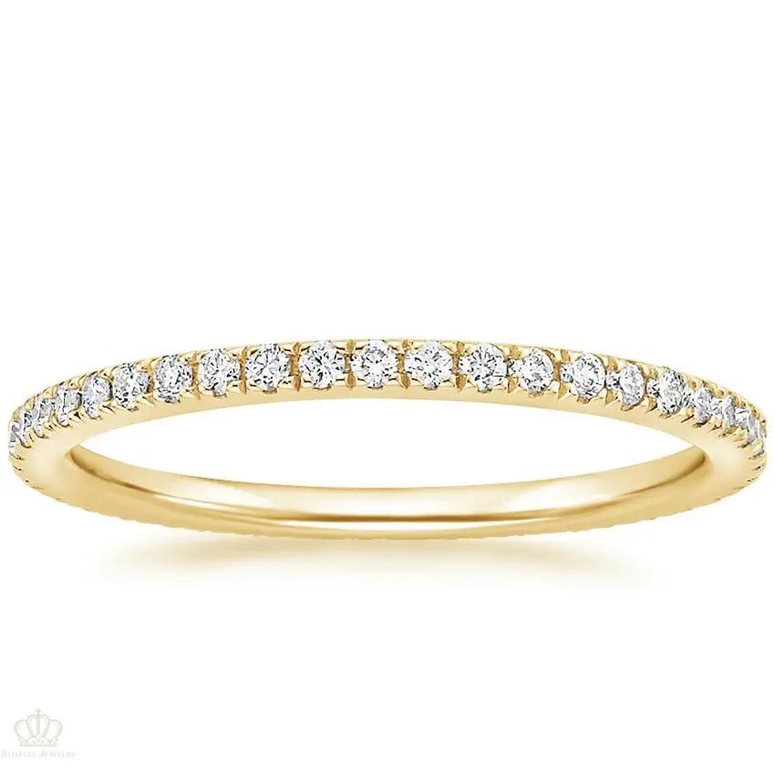 0.35ctw Ballad Eternity Diamond Wedding Band Ring - LR25 - Roselle Jewelry