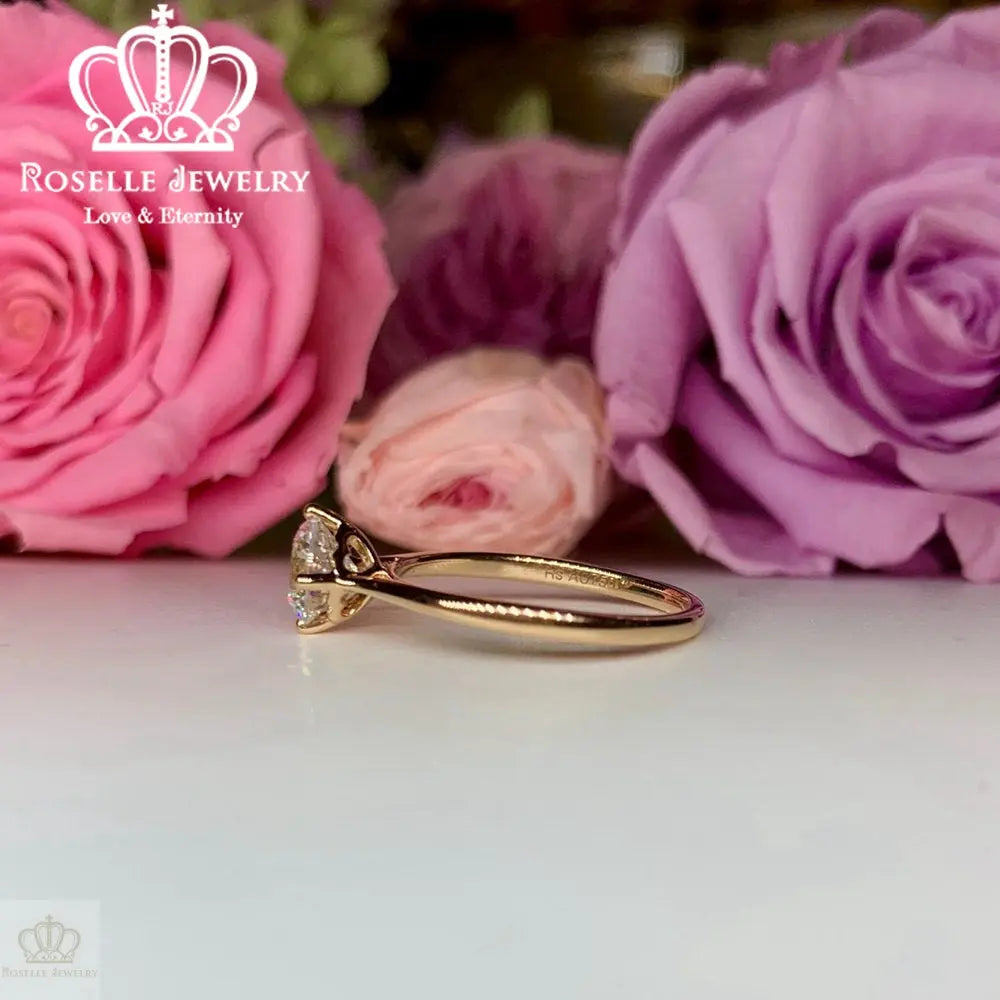 Four Prong Solitaire Engagement Ring - NT10 - Roselle Jewelry