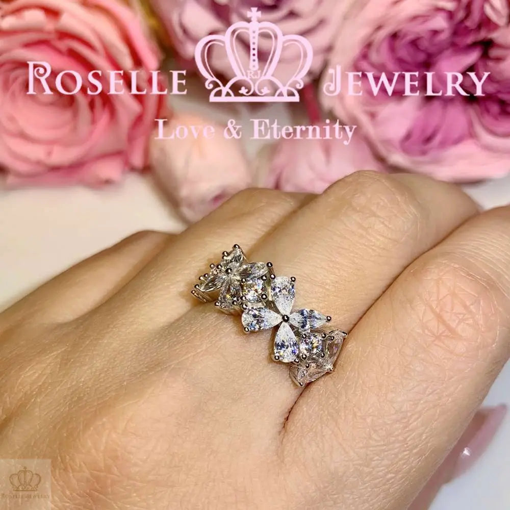 Butterfly Marquise Fashion Wedding Ring - BA11 - Roselle Jewelry