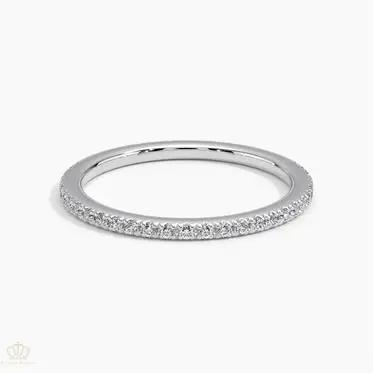 0.35ctw Ballad Eternity Diamond Wedding Band Ring - LR25 - Roselle Jewelry