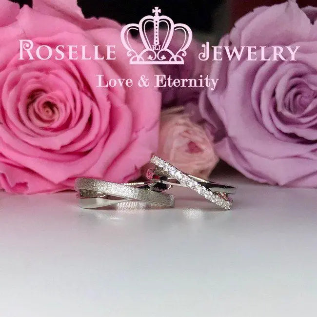 Twist Couple Ring - WM5 - Roselle Jewelry