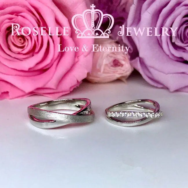 Twist Couple Ring - WM5 - Roselle Jewelry