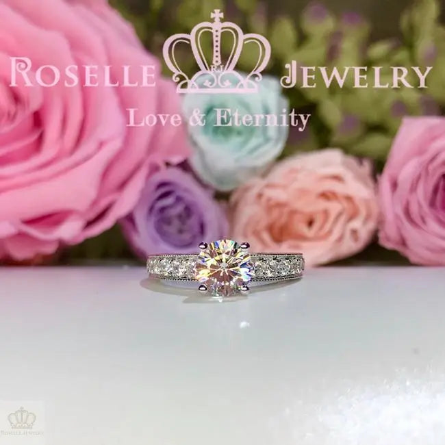 Vintage Engagement Ring - V25 - Roselle Jewelry