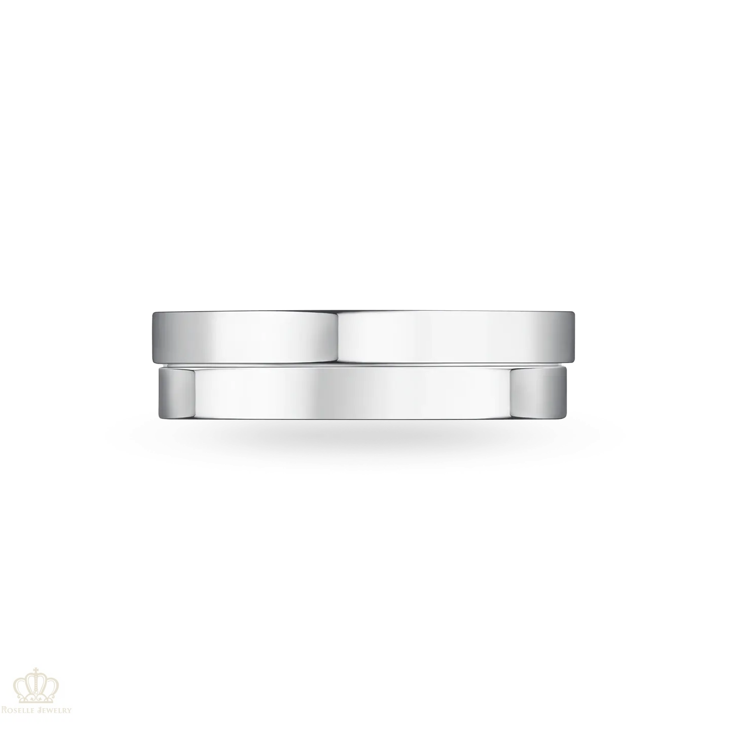 Men's Infinite Wedding Band Wedding Ring - NM38 - Roselle Jewelry