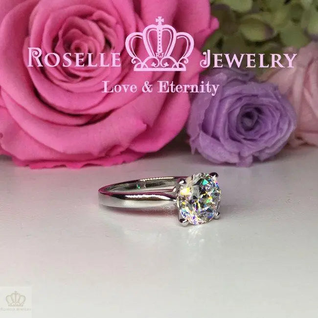 Four Prong Engagement Ring - NT9 - Roselle Jewelry