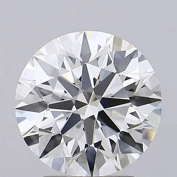 2.54ct Round Lab Grown Diamond (Colour D, Clarity IF, Cut ID, IGI Certified) Roselle Jewelry
