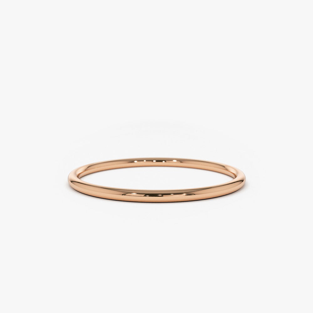 OBFJ1561 - 14K Gold 1.2 mm Wedding Band 8