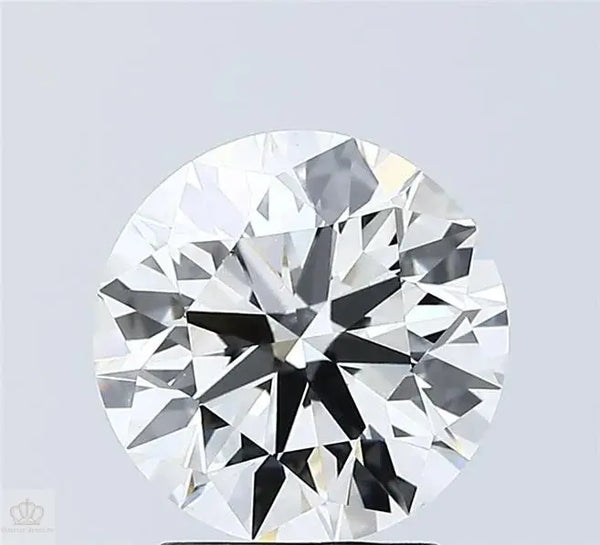 2.50ct Round Lab Grown Diamond (Colour F, Clarity VVS2, Cut ID, IGI Certified)