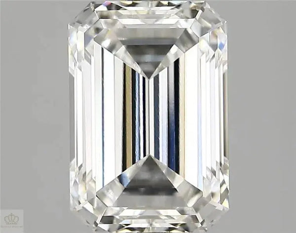 2.67ct Emerald Lab Grown Diamond (Colour F, Clarity VVS2, IGI Certified)