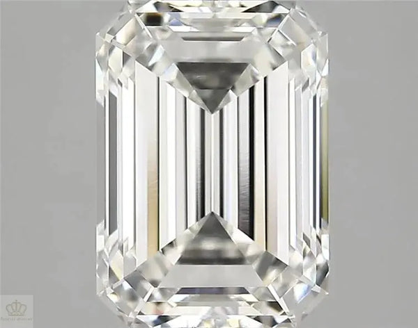 2.82ct Emerald Lab Grown Diamond (Colour F, Clarity VVS2, IGI Certified)