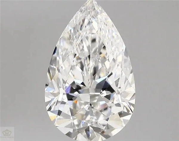 2.84ct Pear Lab Grown Diamond (Colour E, Clarity VVS2, IGI Certified)