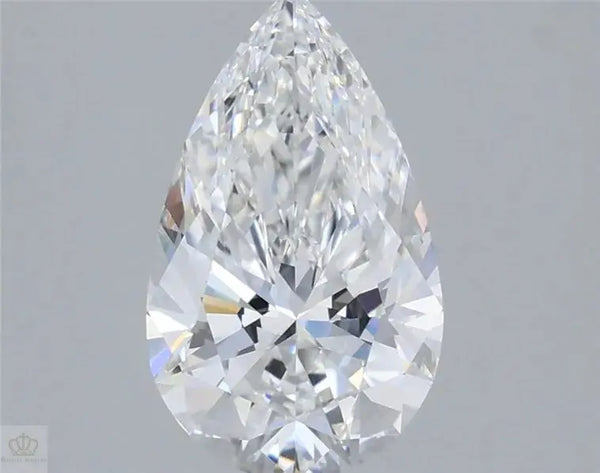 2.87ct Pear Lab Grown Diamond (Colour D, Clarity VVS2, IGI Certified)