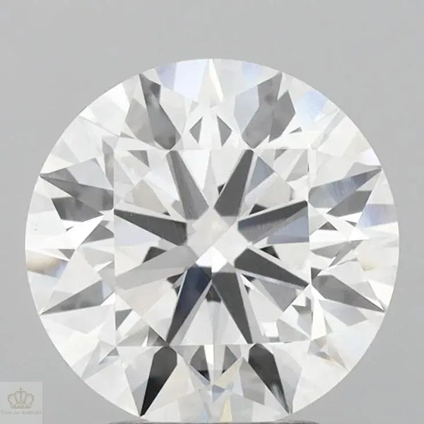 2.92ct Round Lab Grown Diamond (Colour D, Clarity VVS2, Cut ID, IGI Certified)