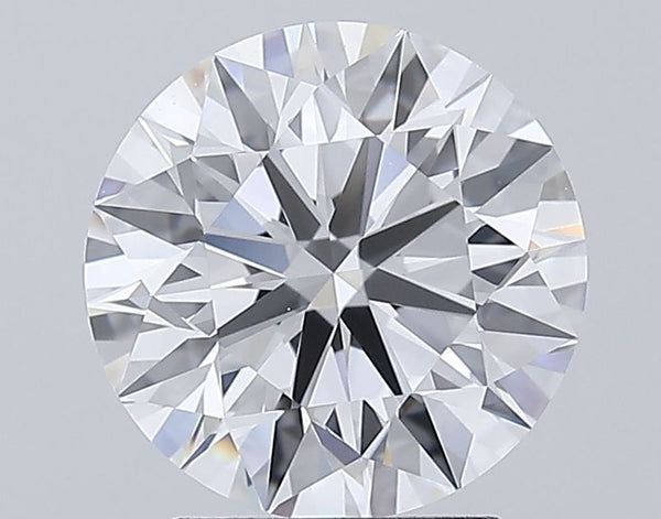 2.68-Carat Round Shape Lab Grown Diamond