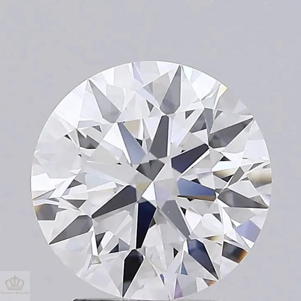 3.26ct Round Lab Grown Diamond (Colour D, Clarity VVS2, Cut EX, GIA Certified)