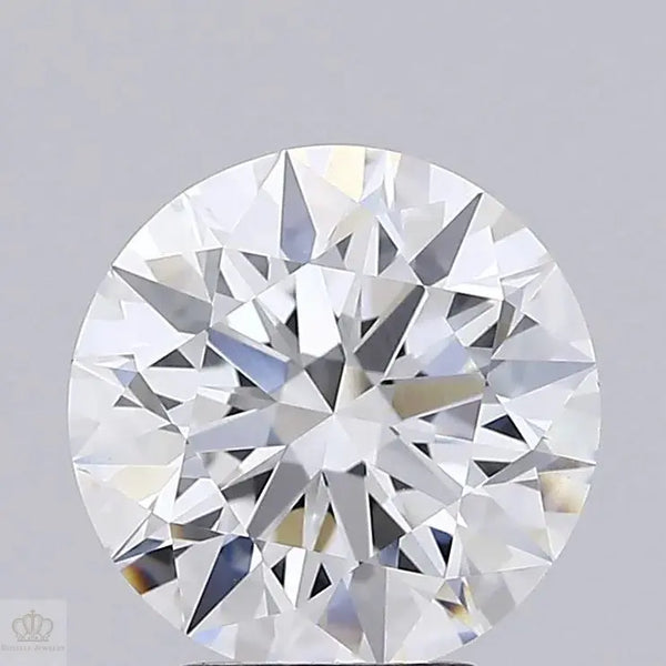 3.29ct Round Lab Grown Diamond (Colour E, Clarity VVS2, Cut EX, GIA Certified)