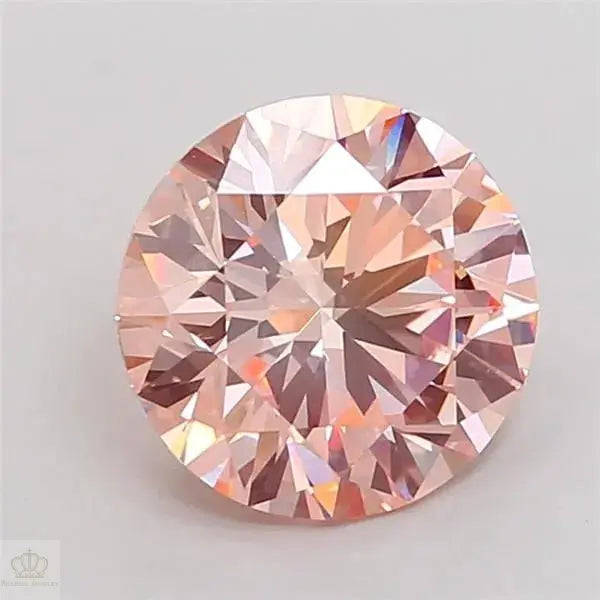 3.30ct Round Lab Grown Diamond (Colour Fancy Intense Pink, Clarity VVS2, Cut ID, IGI Certified)