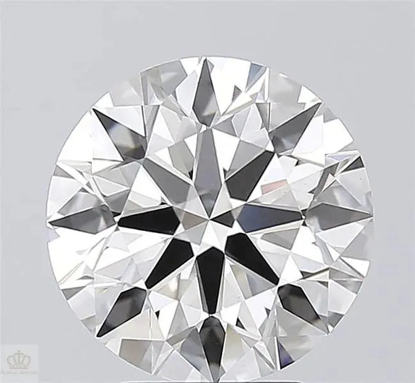 3.44ct Round Lab Grown Diamond (Colour G, Clarity VVS2, Cut ID, IGI Certified)