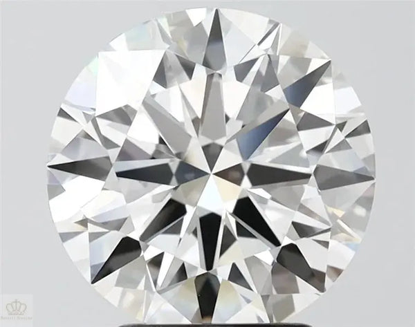 3.50ct Round Lab Grown Diamond (Colour E, Clarity VVS2, Cut VG, IGI Certified)