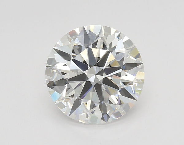 4.03-Carat Round Shape Lab Grown Diamond