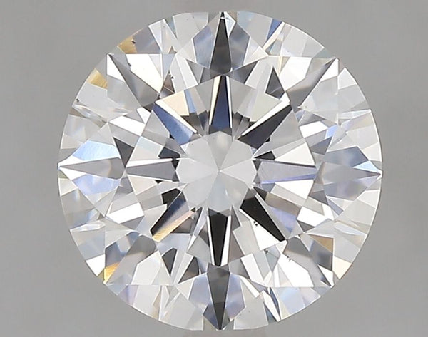 2.03-Carat Round Shape Lab Grown Diamond