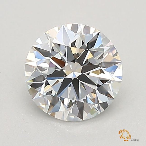 0.53-Carat Round Shape Lab Grown Diamond