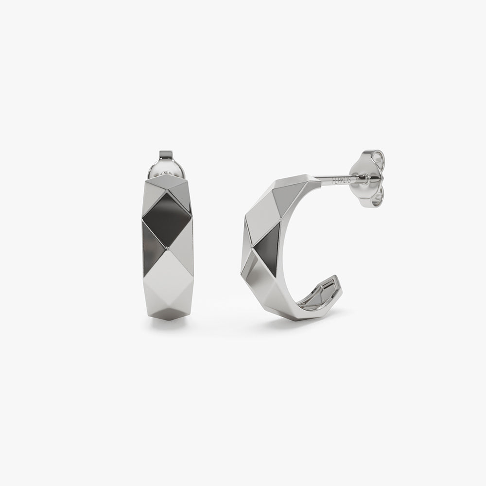 OBFJ2125 - 14k Gold Statement Earring 5