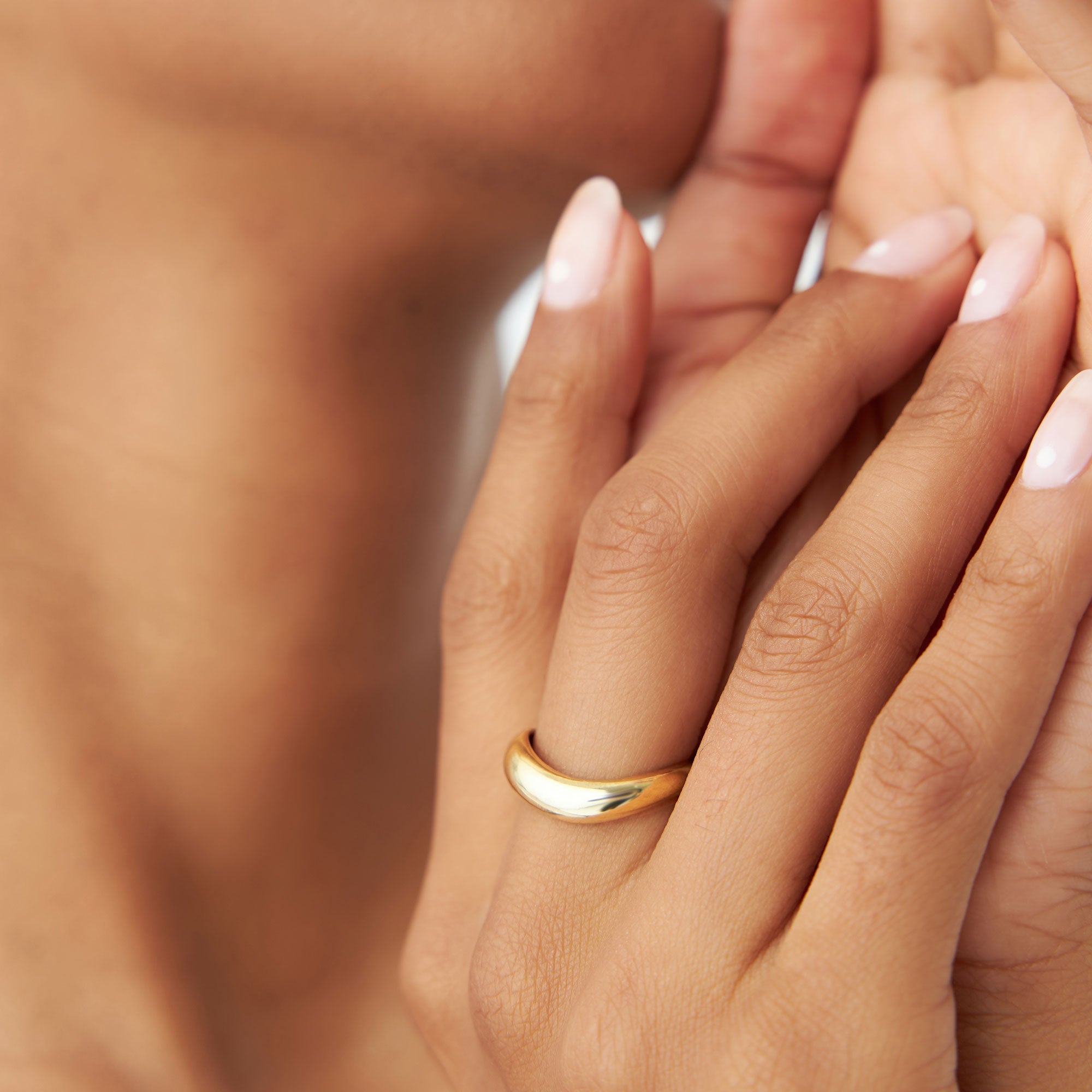 OBFJ1199 - 14k Unique Amorphic Shaped Figure Ring 4