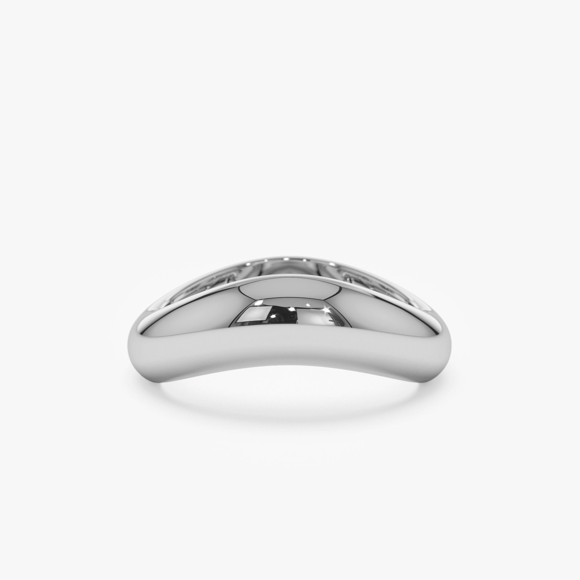 OBFJ1199 - 14k Unique Amorphic Shaped Figure Ring 8
