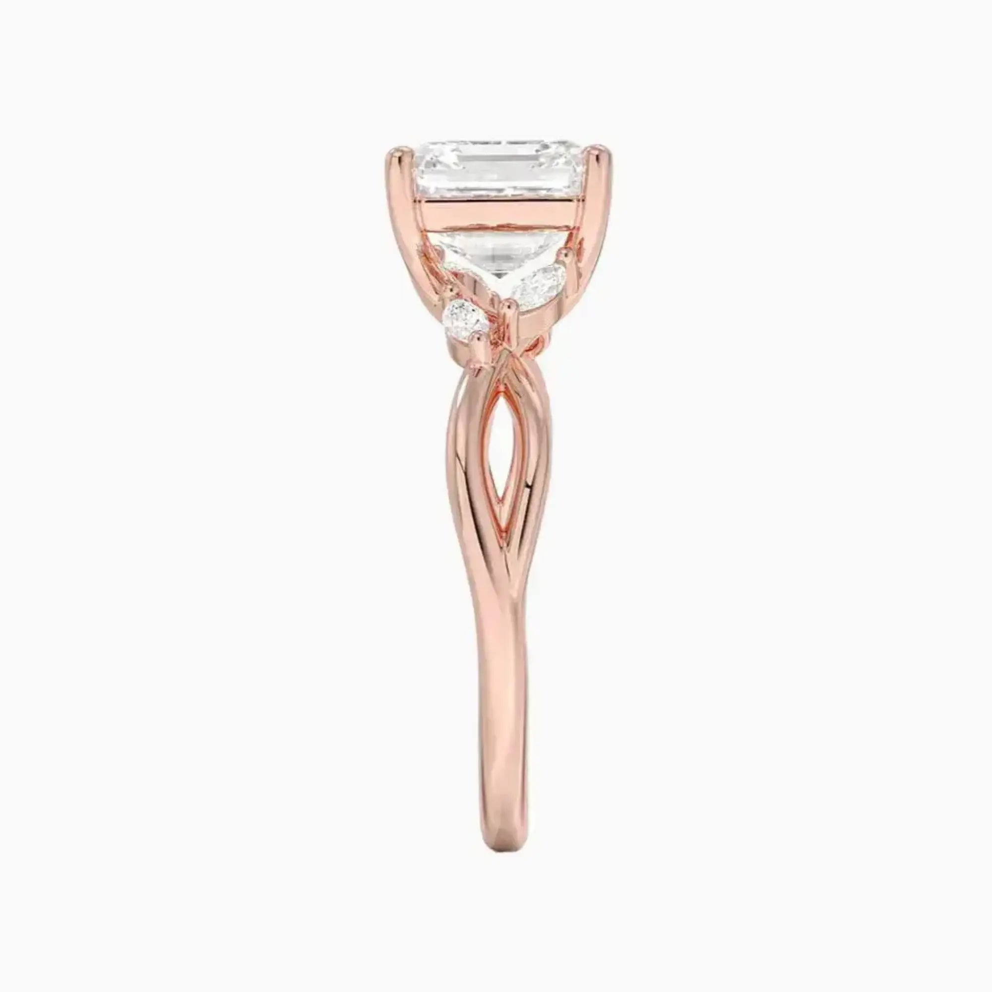 OBSER248 - Amara Asscher engagement ring setting view 6