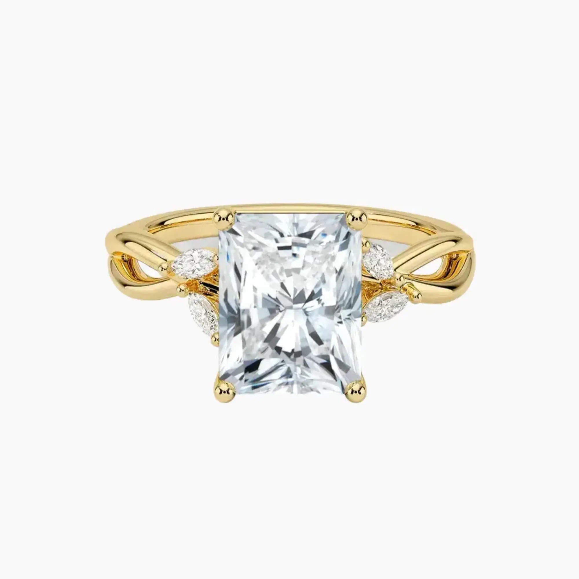OBSER247 - Amara Radiant engagement ring setting view 7