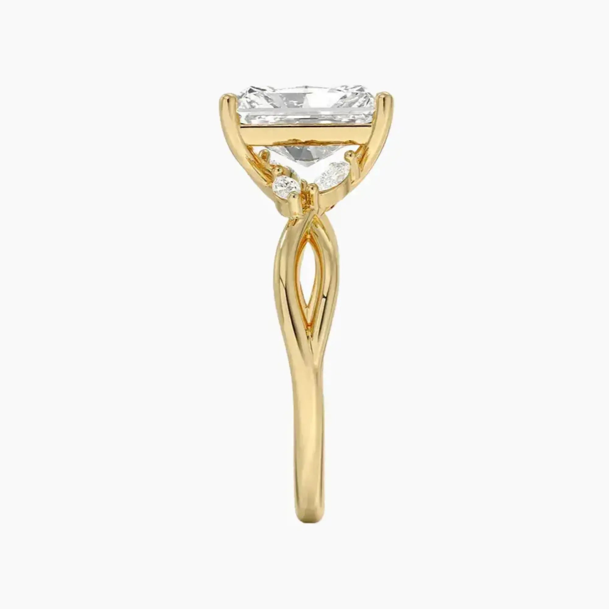 OBSER247 - Amara Radiant engagement ring setting view 9