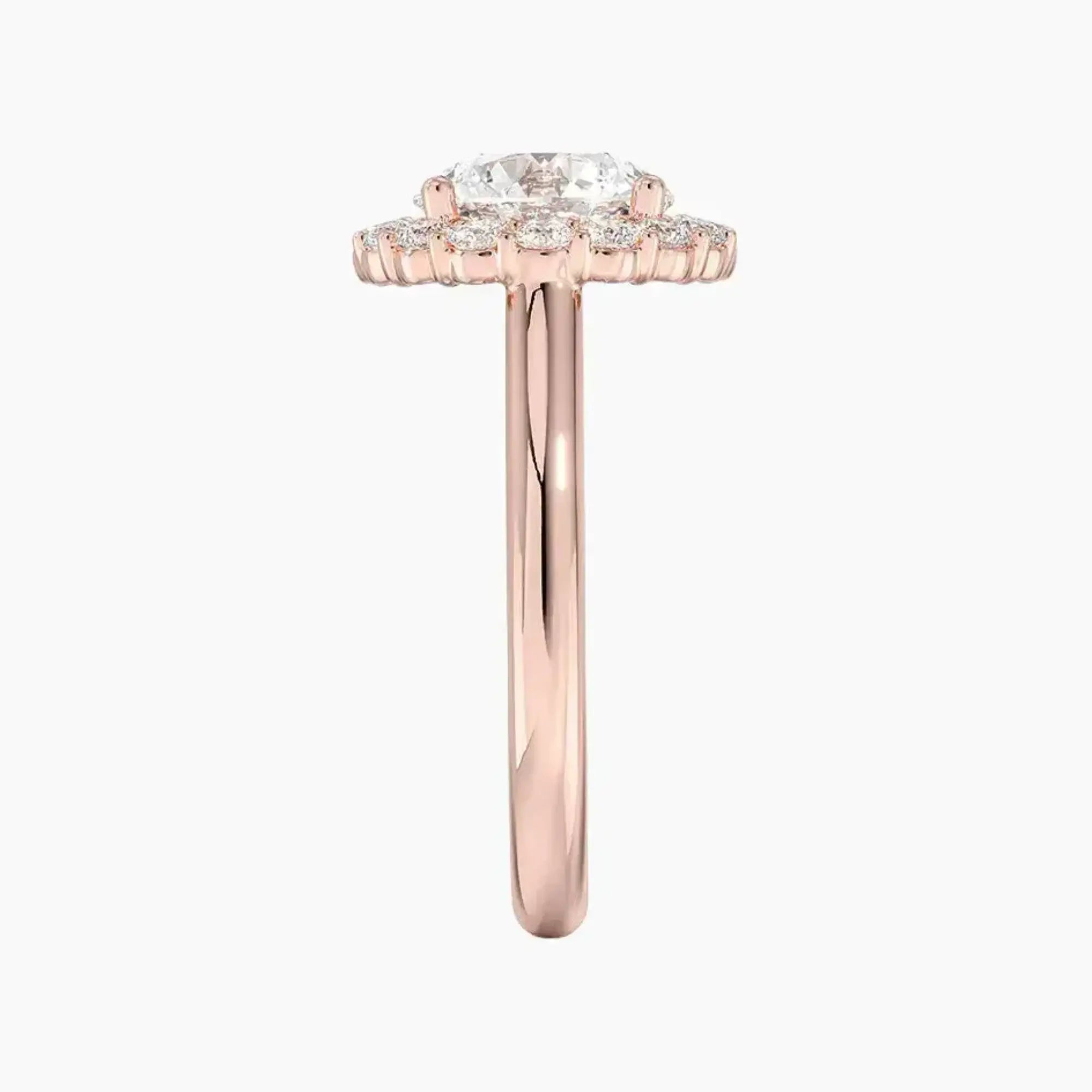 OBSER449 - Fiora Halo Round engagement ring setting view 6