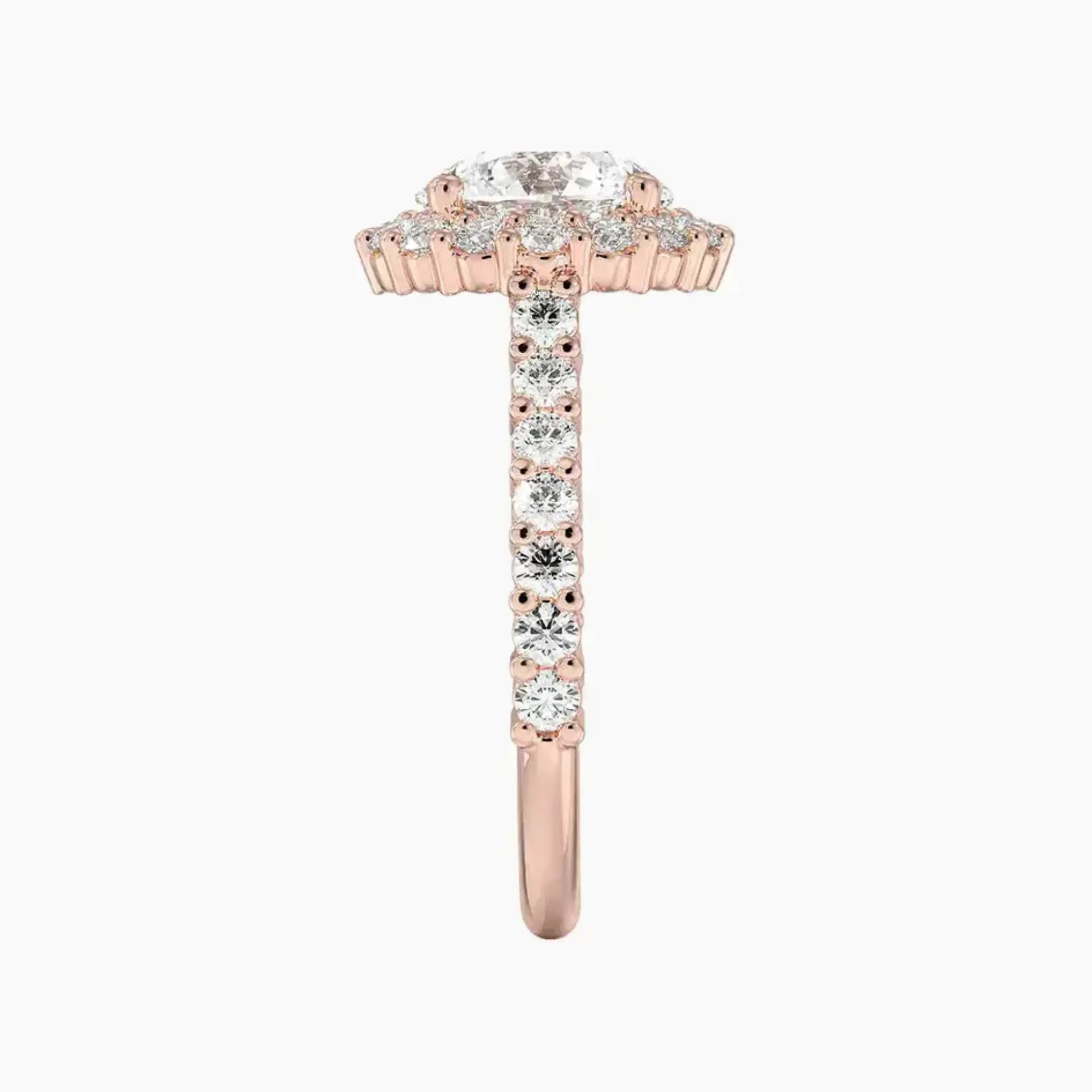 OBSER440 - Fiora Pave Halo Round engagement ring setting view 6
