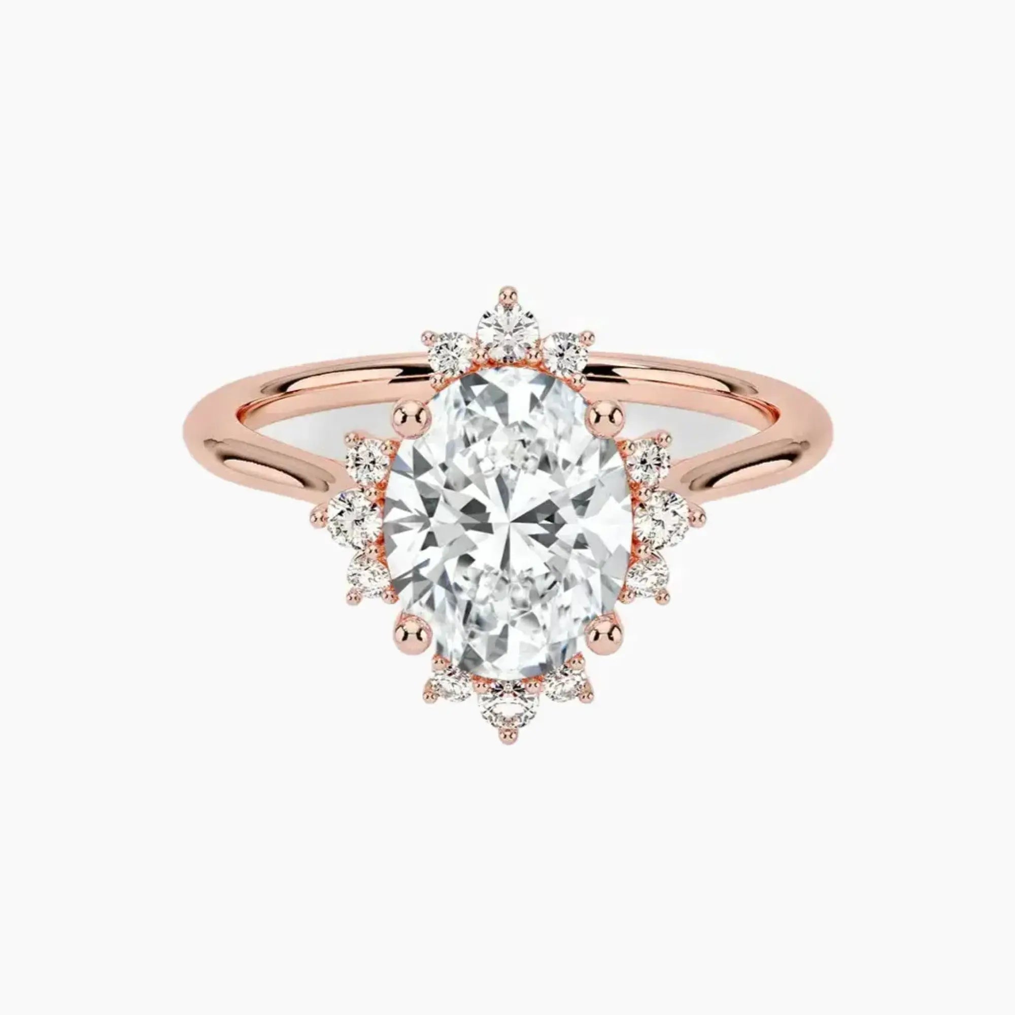 OBSER163 - Nadia Halo Oval engagement ring setting view 4