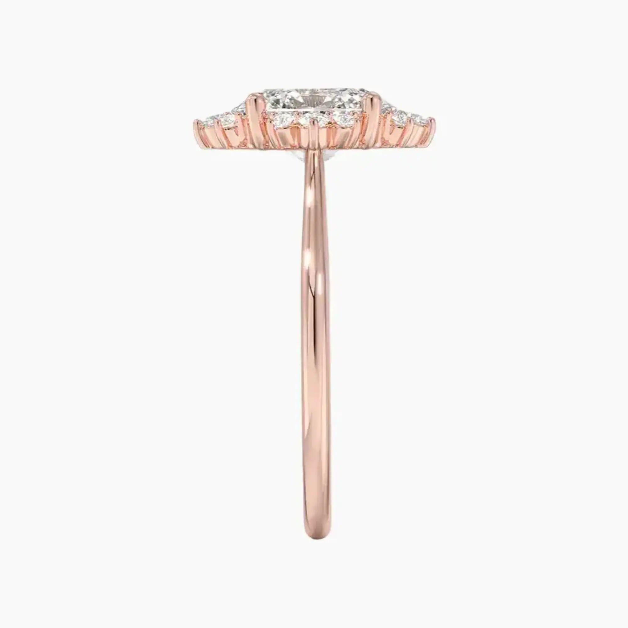 OBSER163 - Nadia Halo Oval engagement ring setting view 6