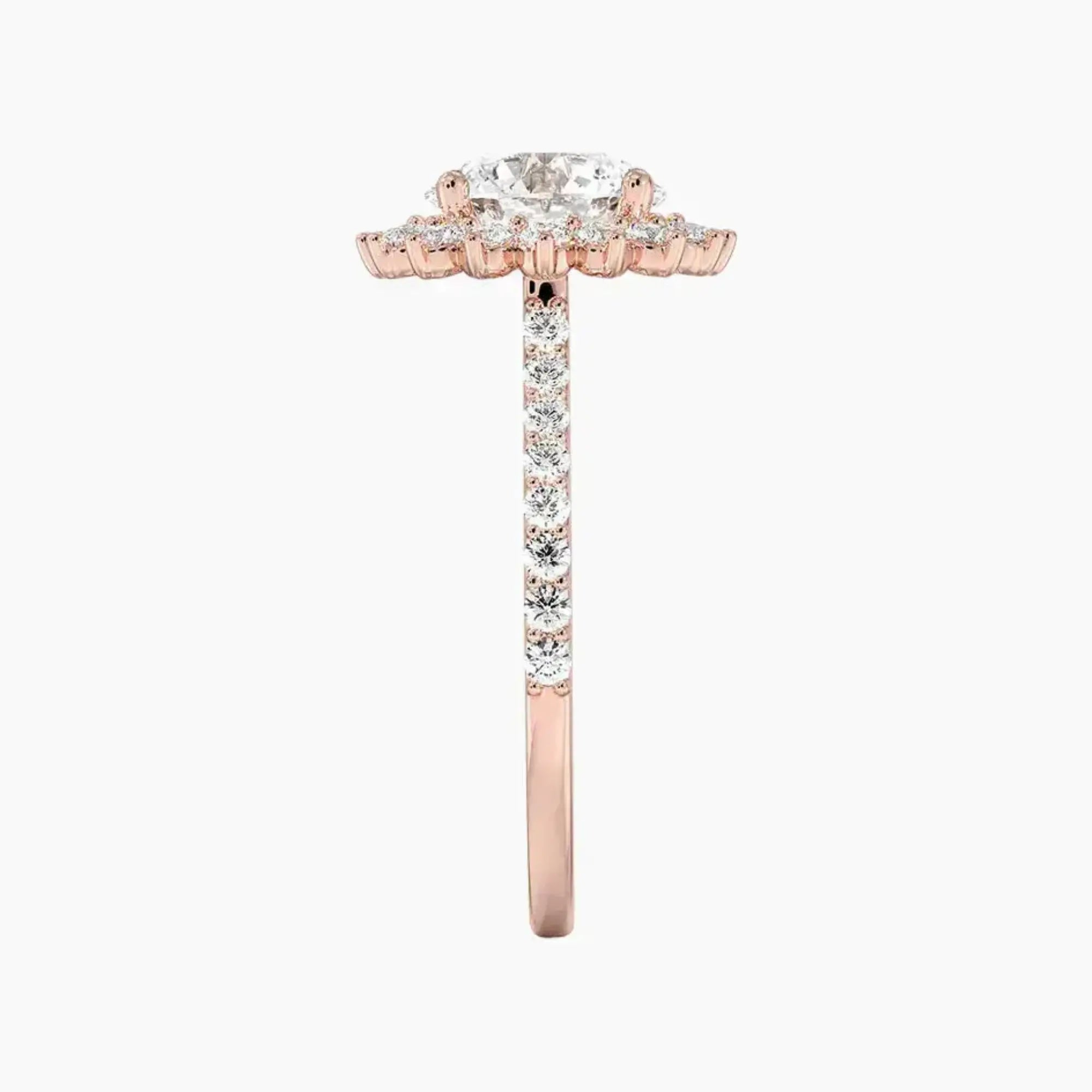 OBSER457 - Soraya Pave Halo Round engagement ring setting view 6