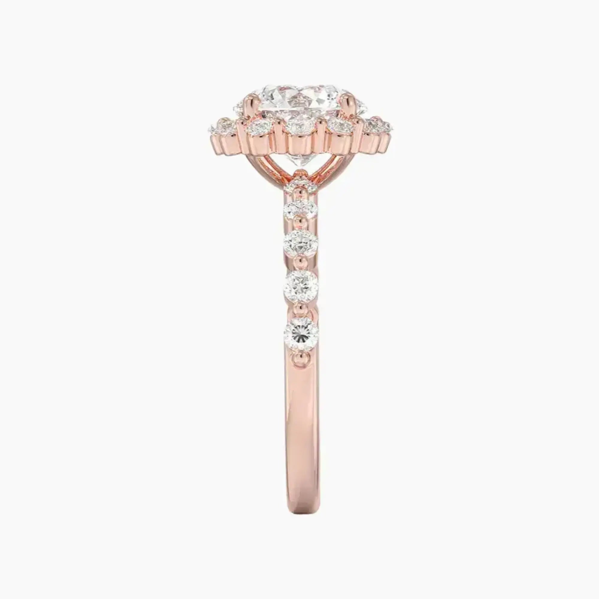 OBSER419 - Anthea Halo Round engagement ring setting view 6