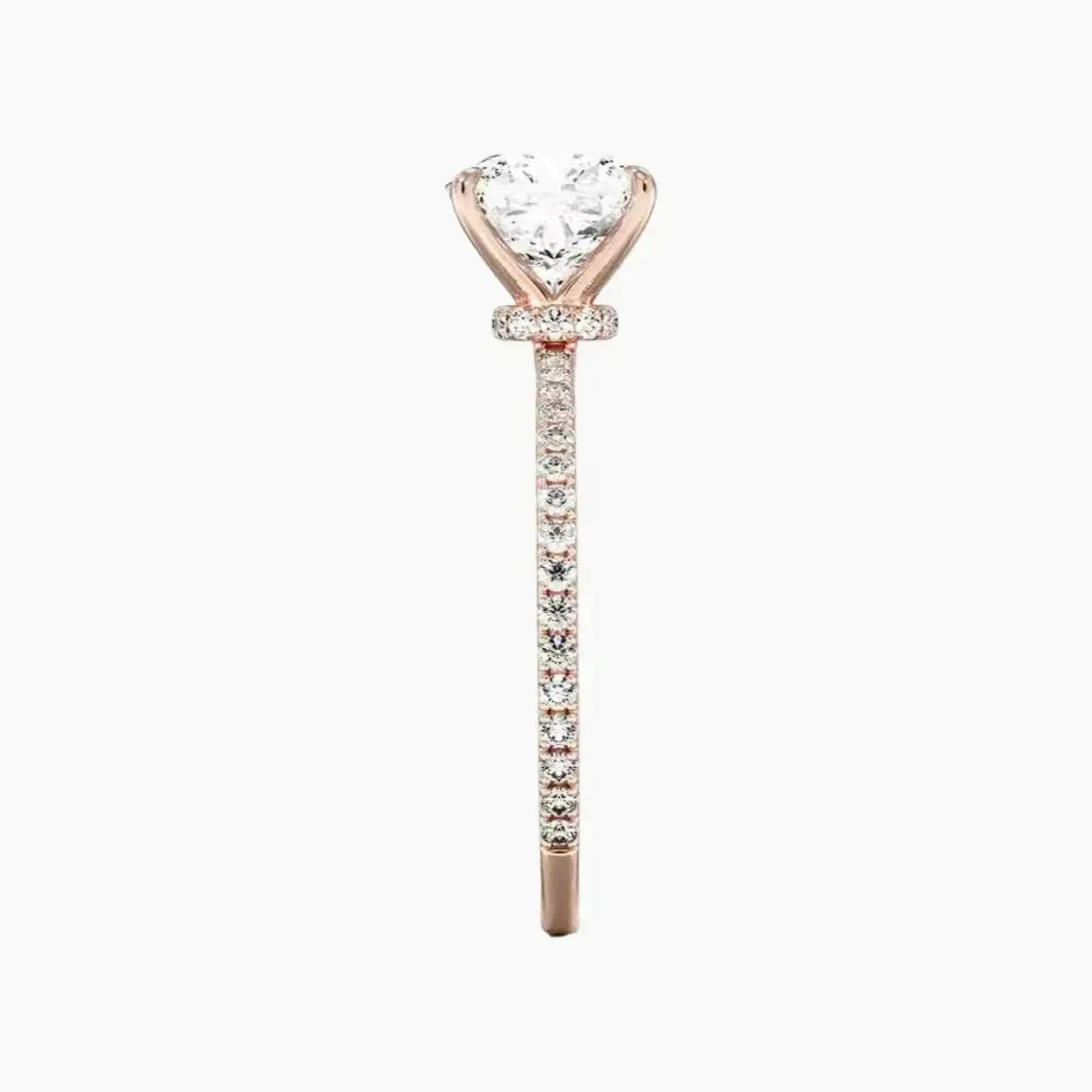 OBSER228 - Adalia Cushion engagement ring setting view 6