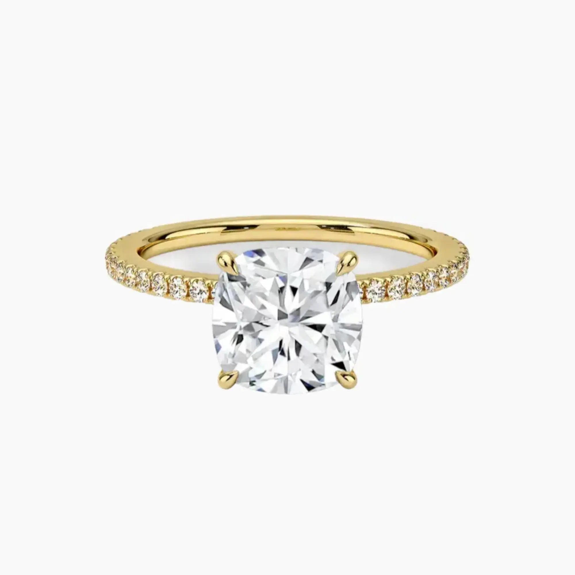 OBSER228 - Adalia Cushion engagement ring setting view 7