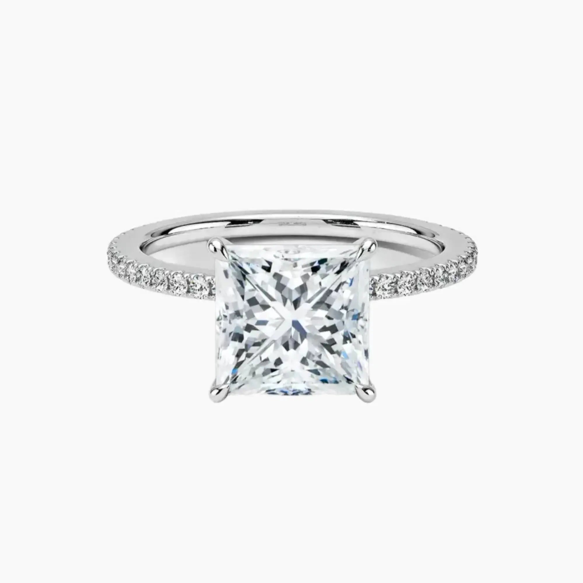 OBSER227 - Adalia Princess engagement ring setting view 1