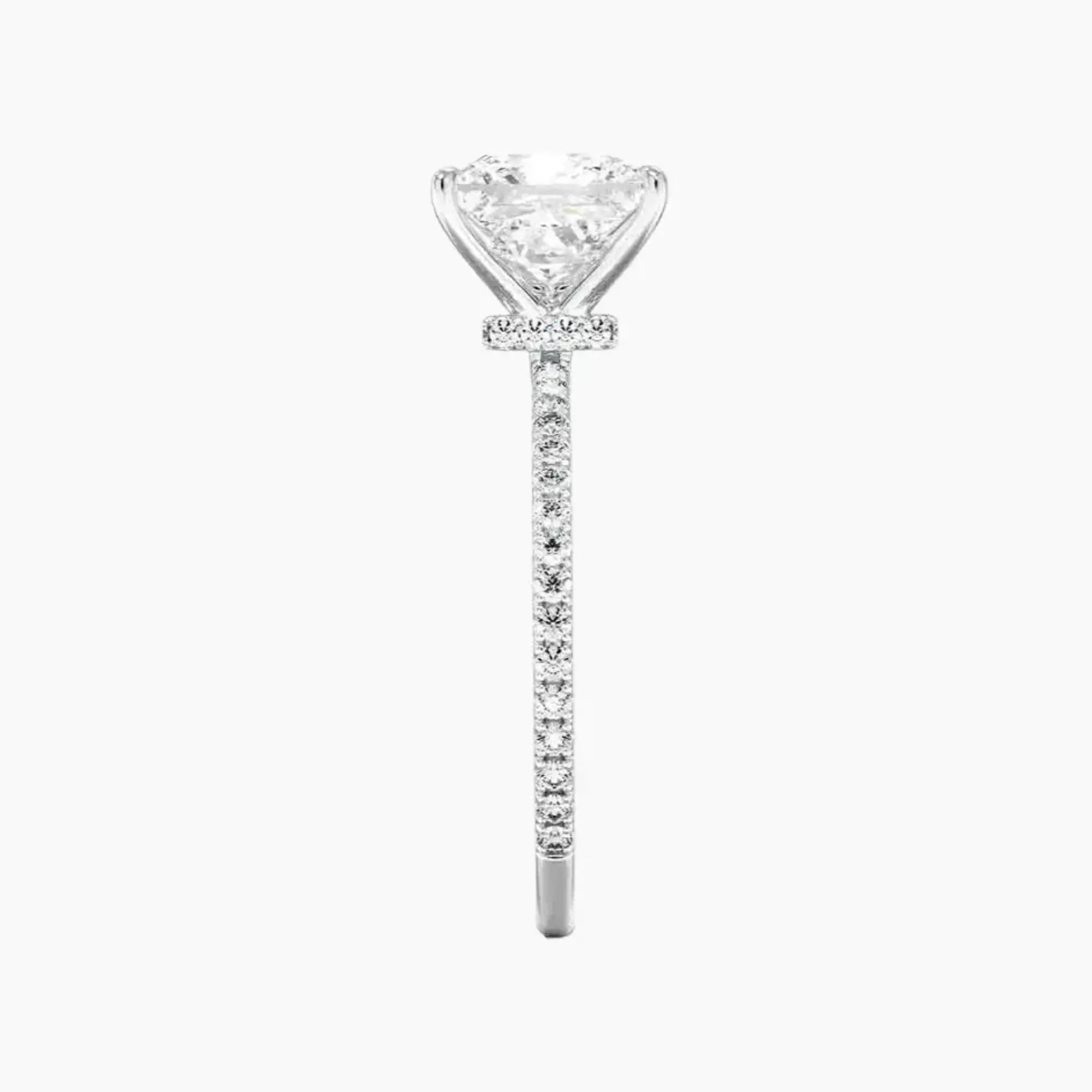 OBSER227 - Adalia Princess engagement ring setting view 3