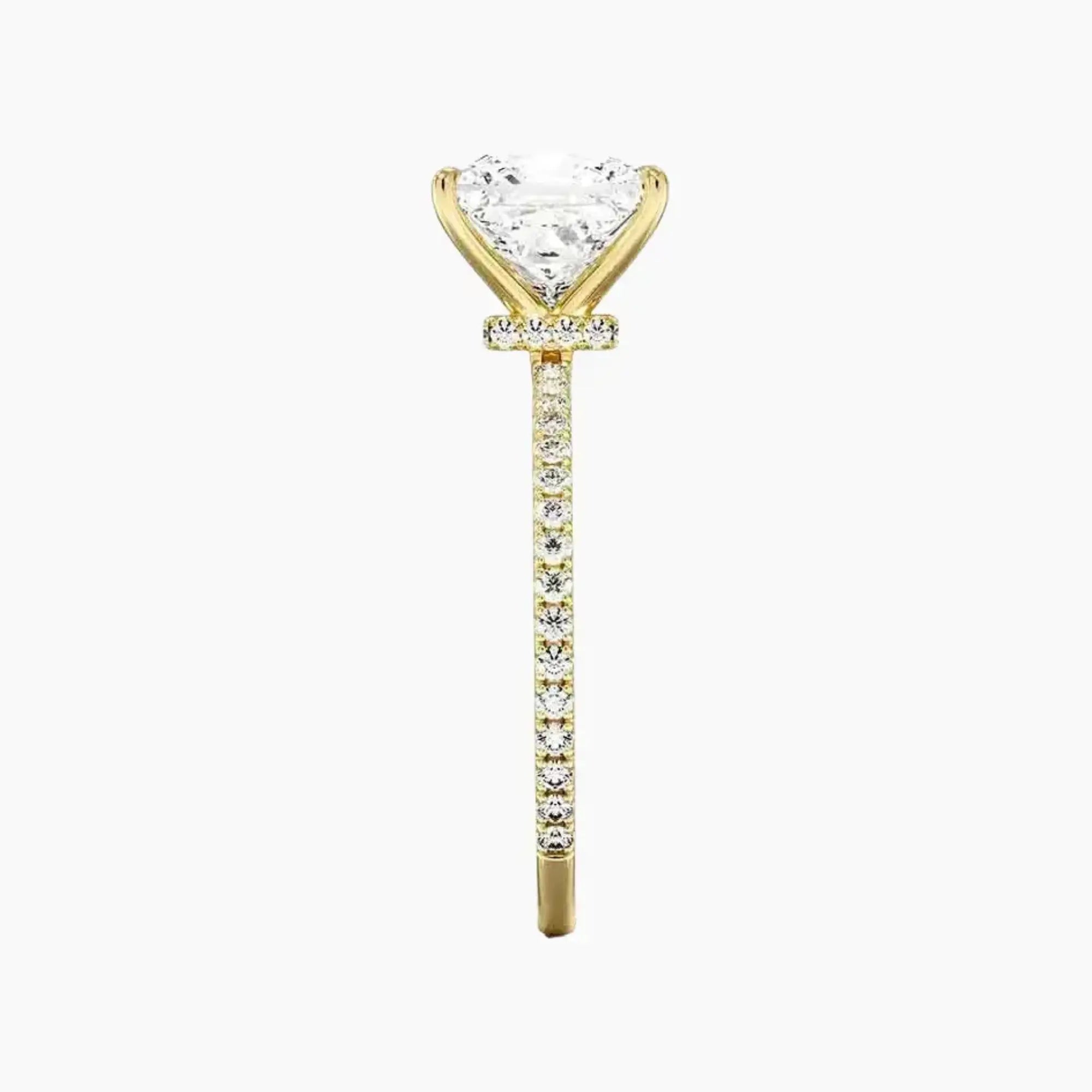 OBSER227 - Adalia Princess engagement ring setting view 9