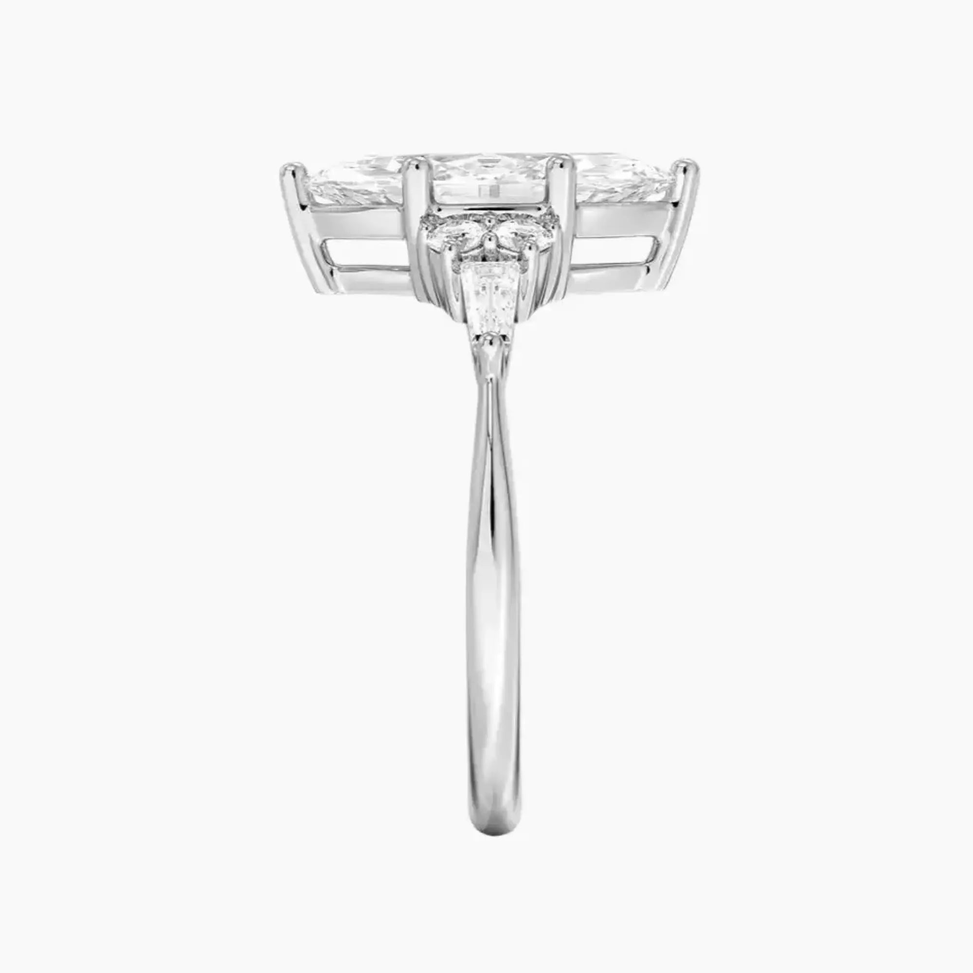 OBSER335 - Jovana Marquise engagement ring setting view 3