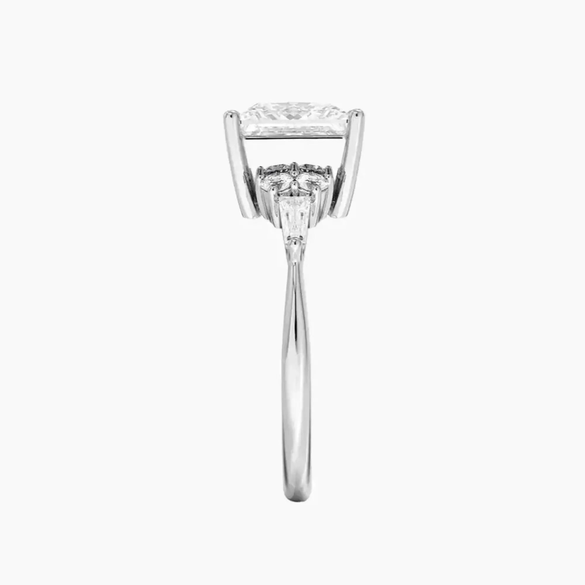 OBSER337 - Jovana Princess engagement ring setting view 3