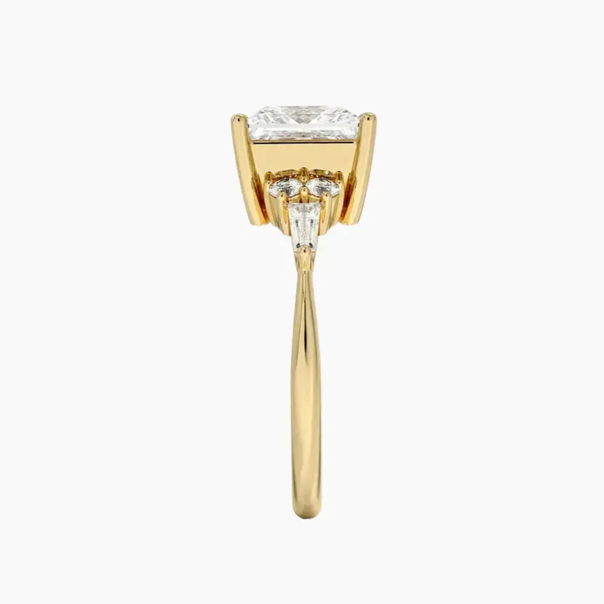 OBSER337 - Jovana Princess engagement ring setting view 9