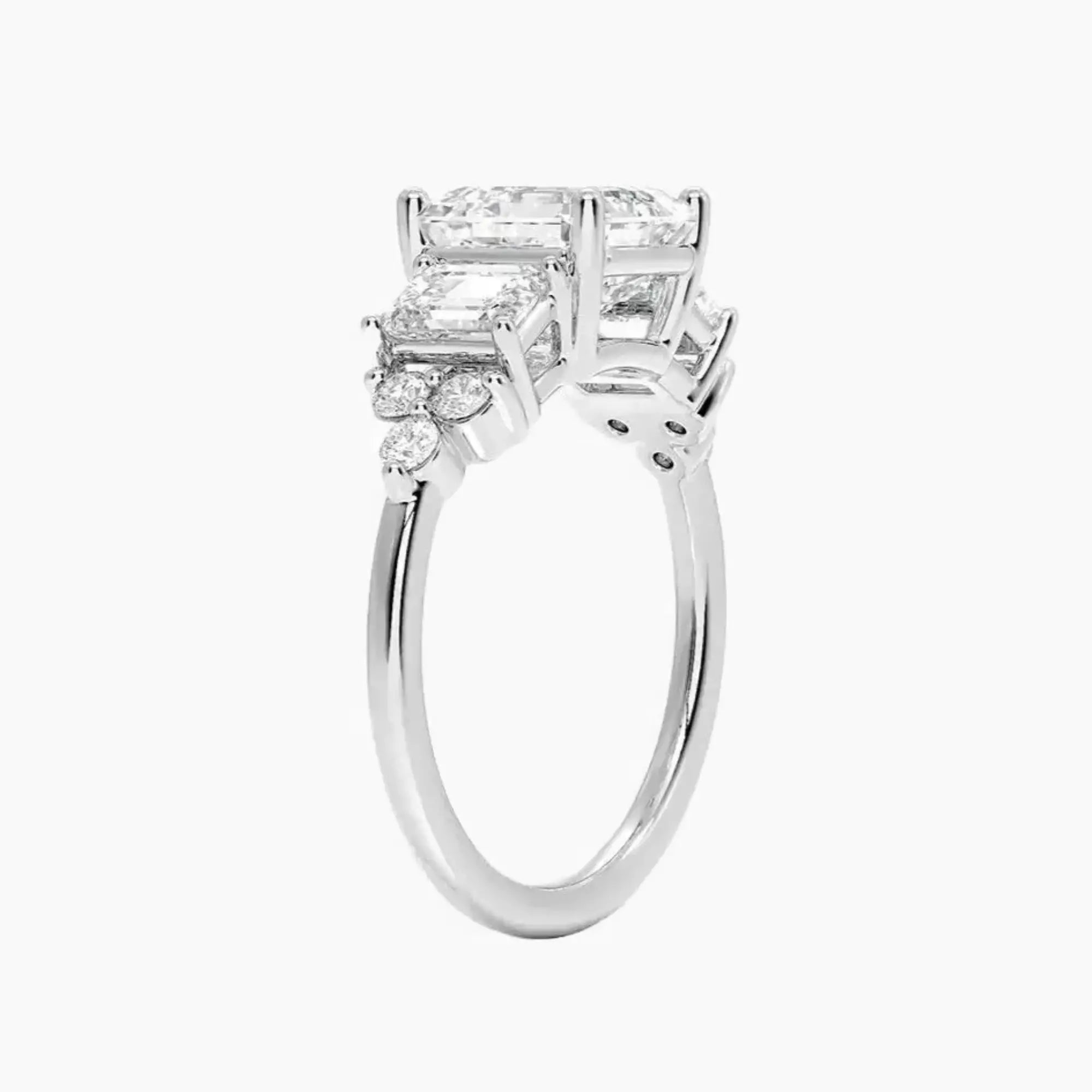 OBSER270 - Kaiya Asscher engagement ring setting view 2