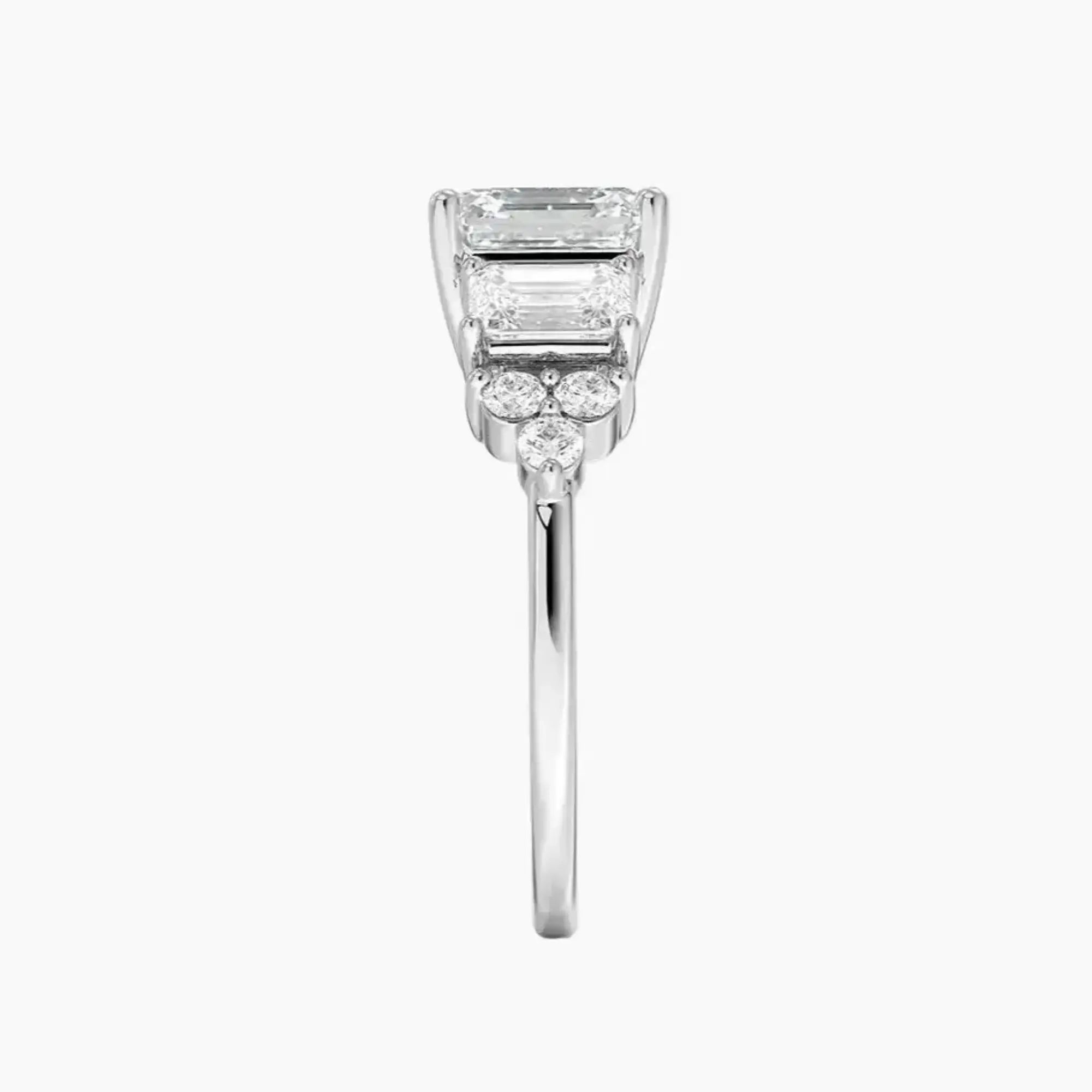 OBSER270 - Kaiya Asscher engagement ring setting view 3