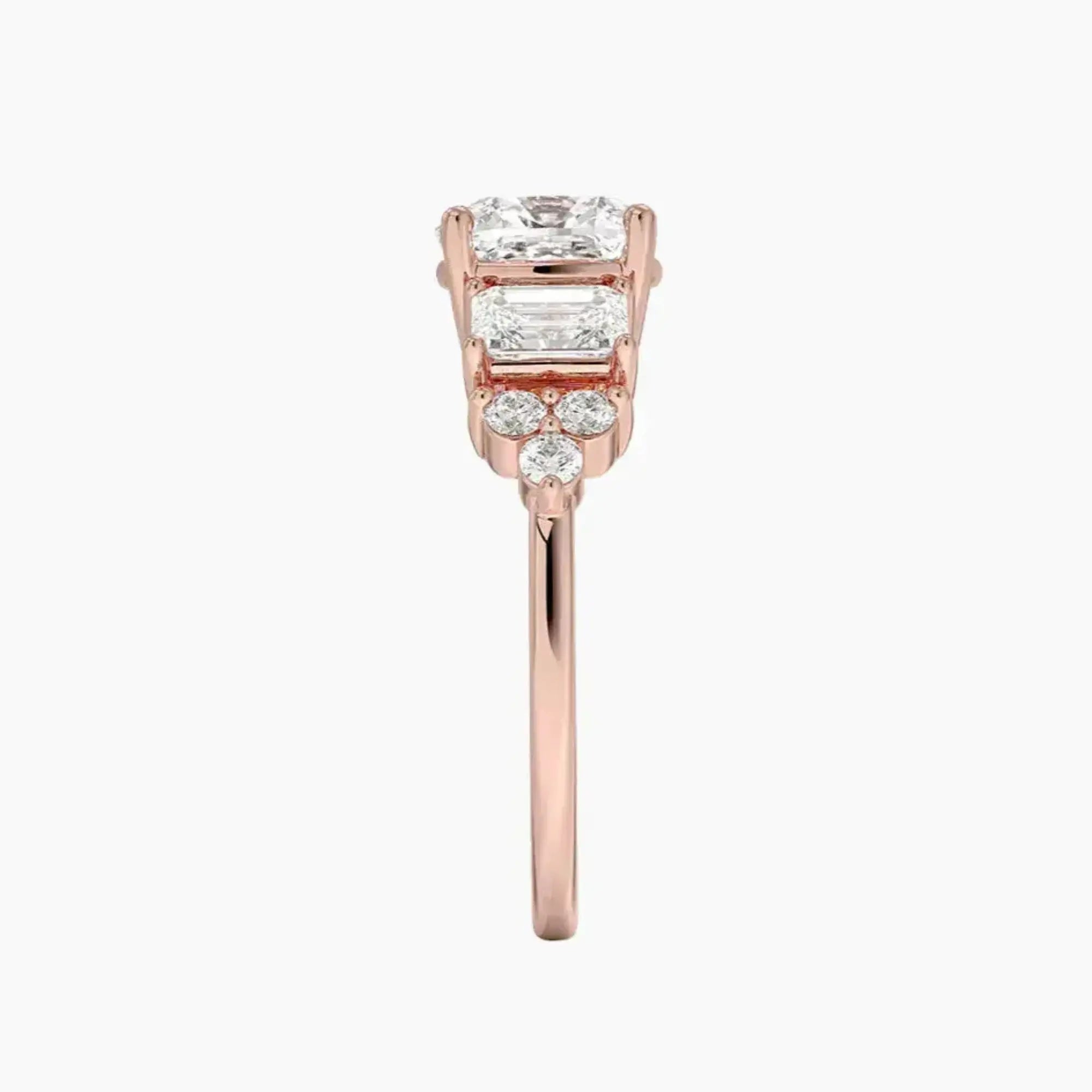OBSER275 - Kaiya Cushion engagement ring setting view 6